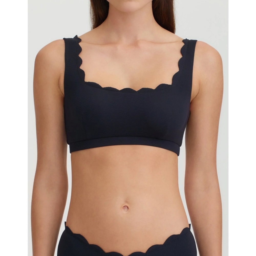 Marysia Palm Springs Top in Black, medium